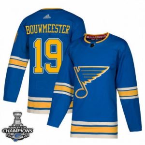 Blues Jay Bouwmeester Blau 2019 Stanley Cup Champions